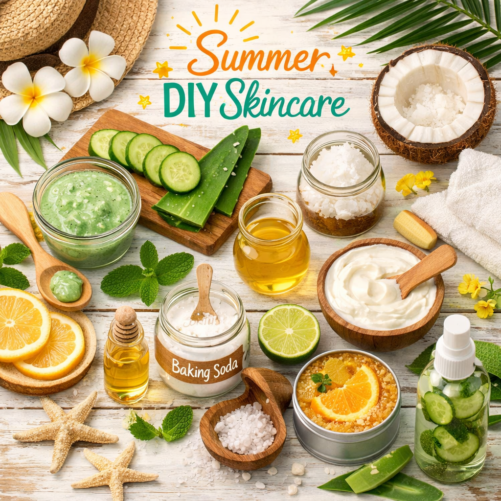 DIY Skincare for Oily Skin in Summer (Simple Routine That Works)