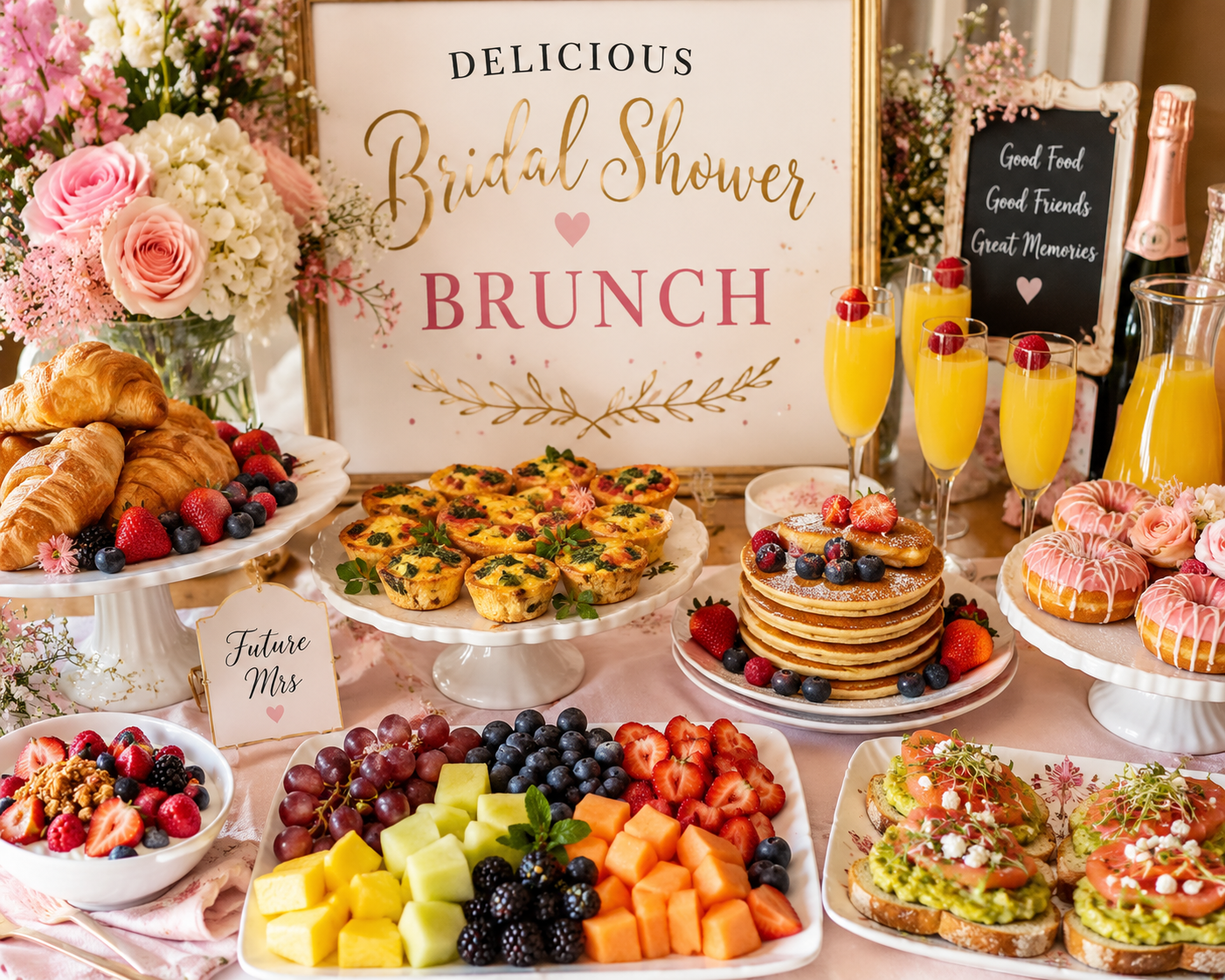 30 Delicious Bridal Shower Brunch Ideas for a Beautiful Celebration