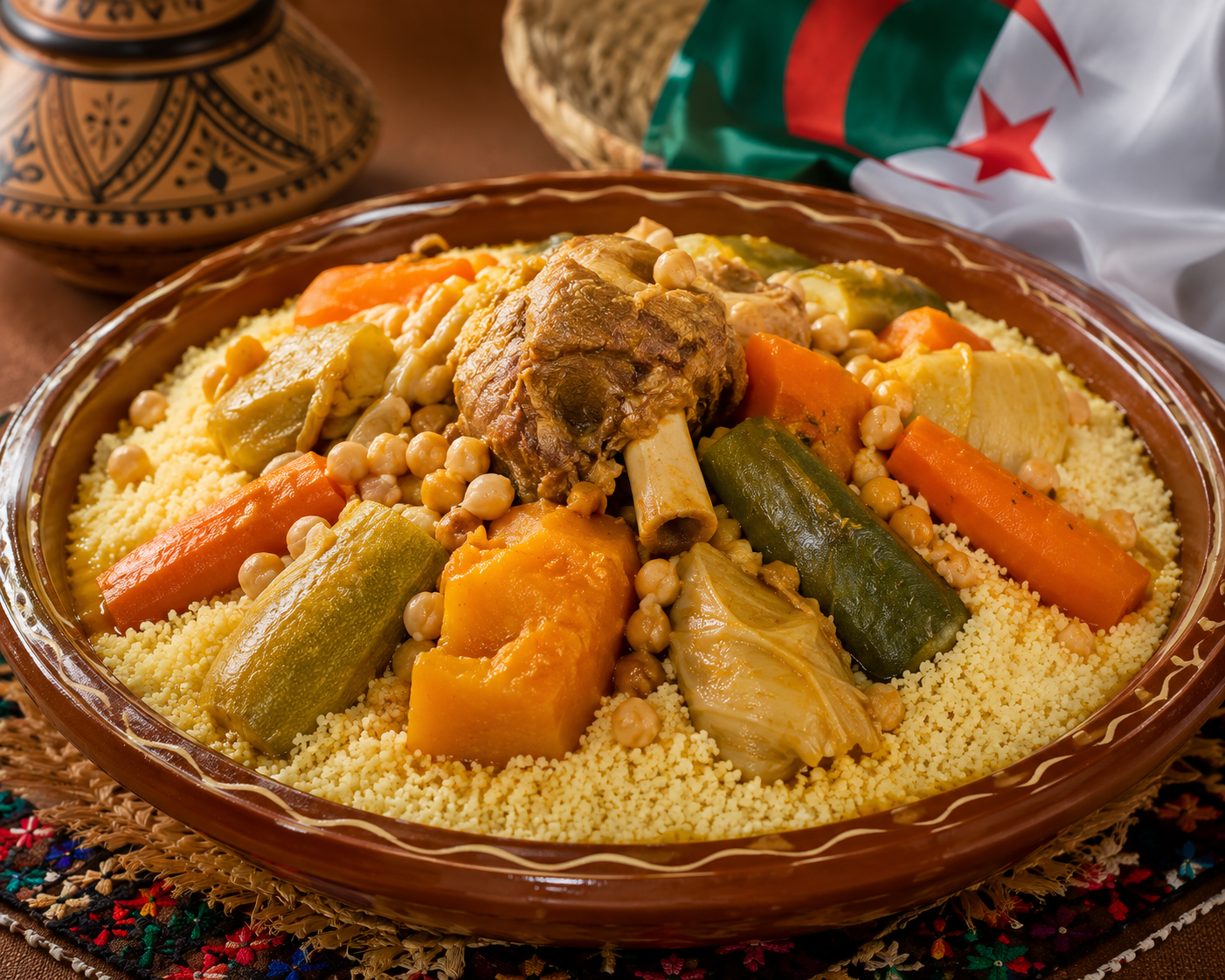 How to Make Authentic Algerian Couscous + Nutritional Value Guide