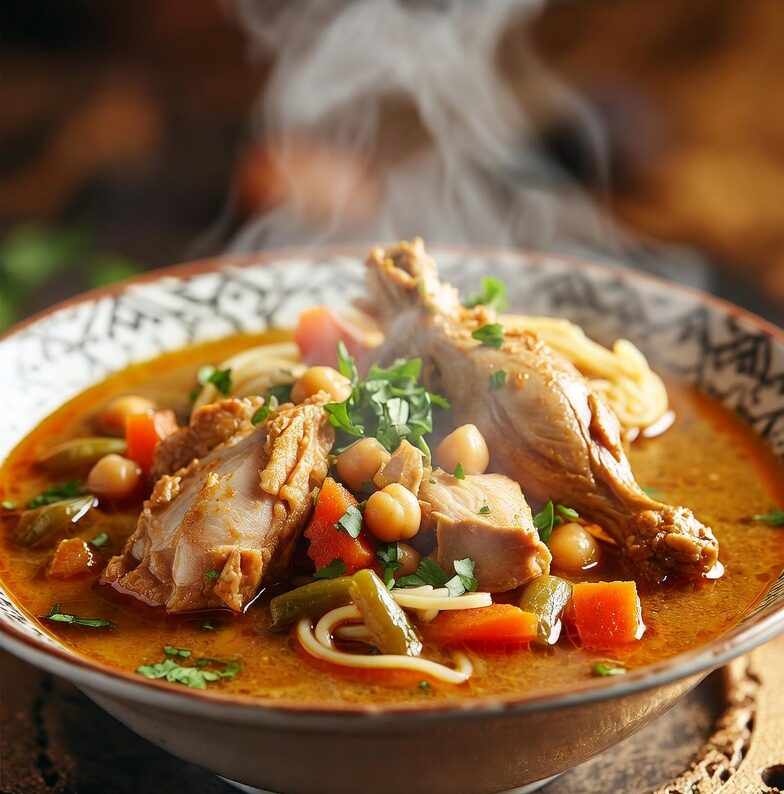 How to Make Algerian Freek Soup for Winter and Ramadan